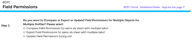 BOFC Field Permissions